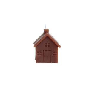 House Shaped Candle, Brown