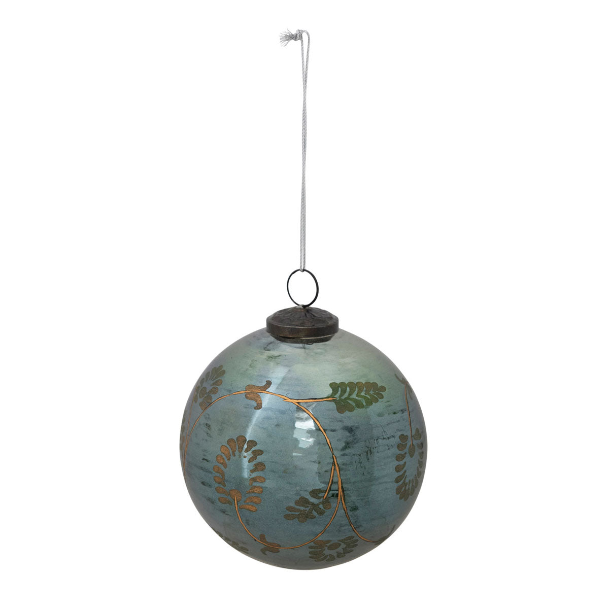 Iridescent Green Ornament