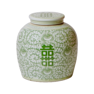 Double Happiness Ginger Jar
