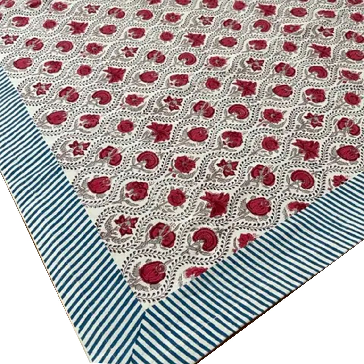 Red Rose Tablecloth
