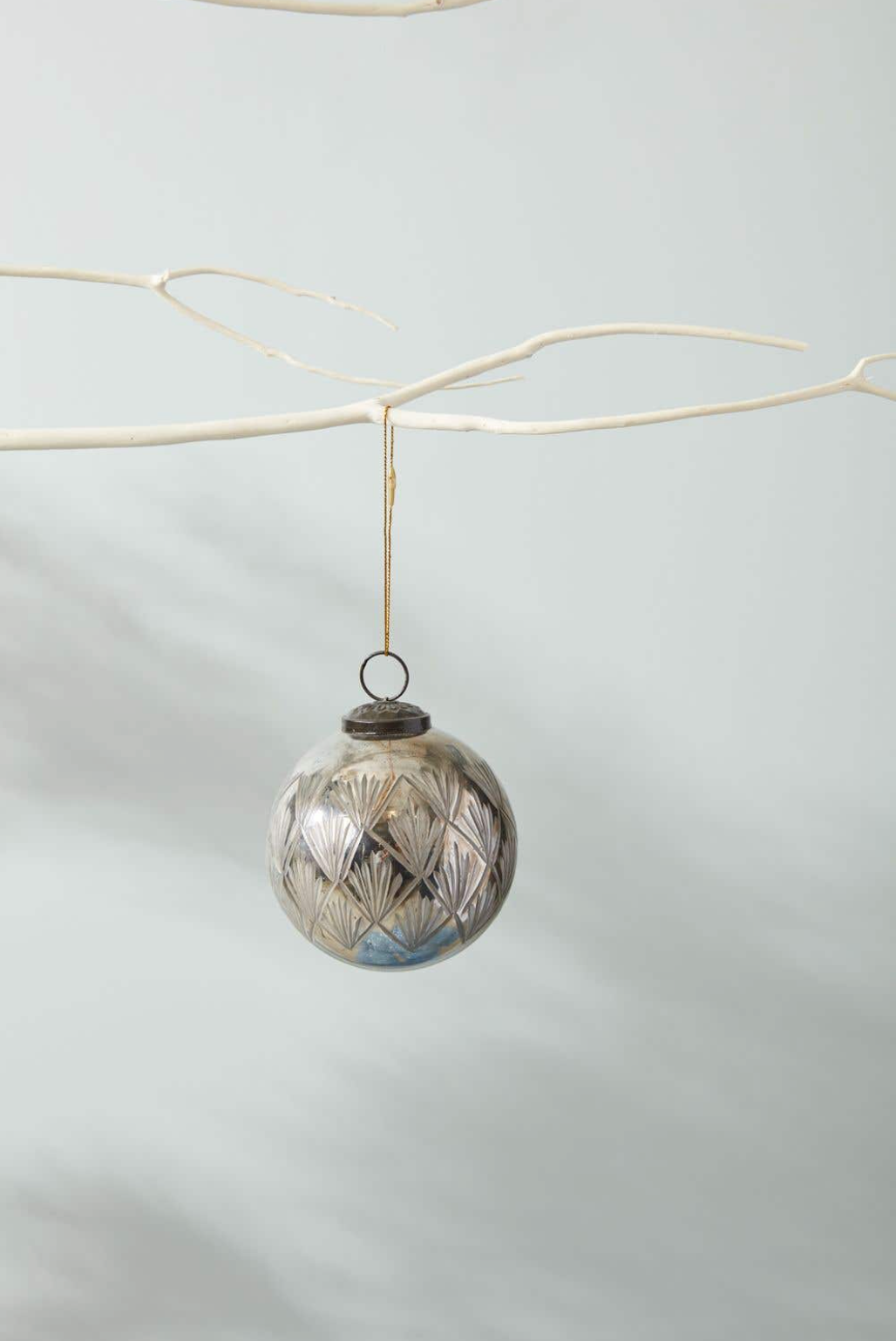 Silver Balsam Ornament
