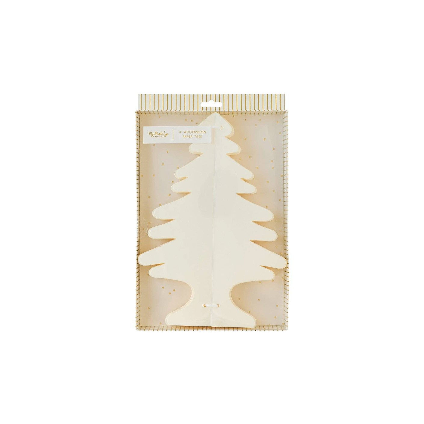 Kraft Paper Tree Decor