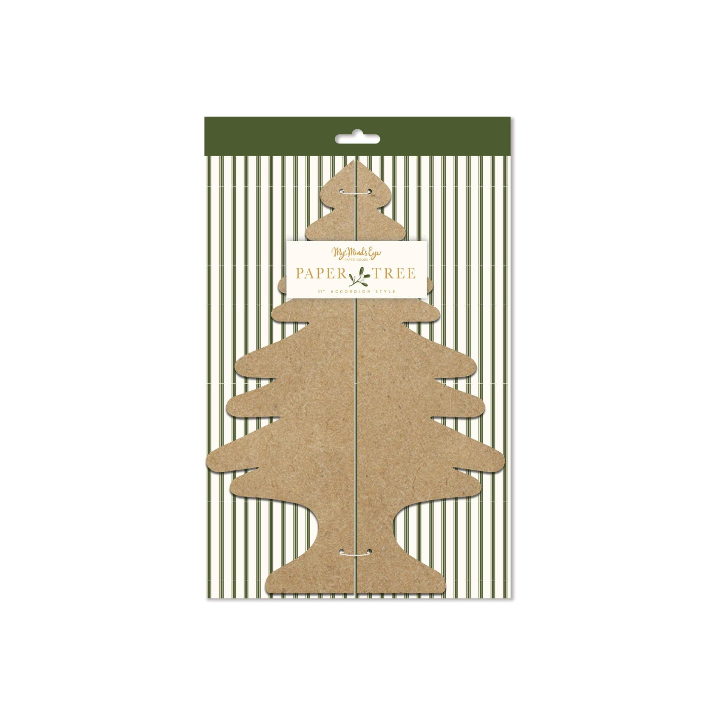 Kraft Paper Tree Decor