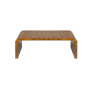 Burl Waterfall Coffee Table