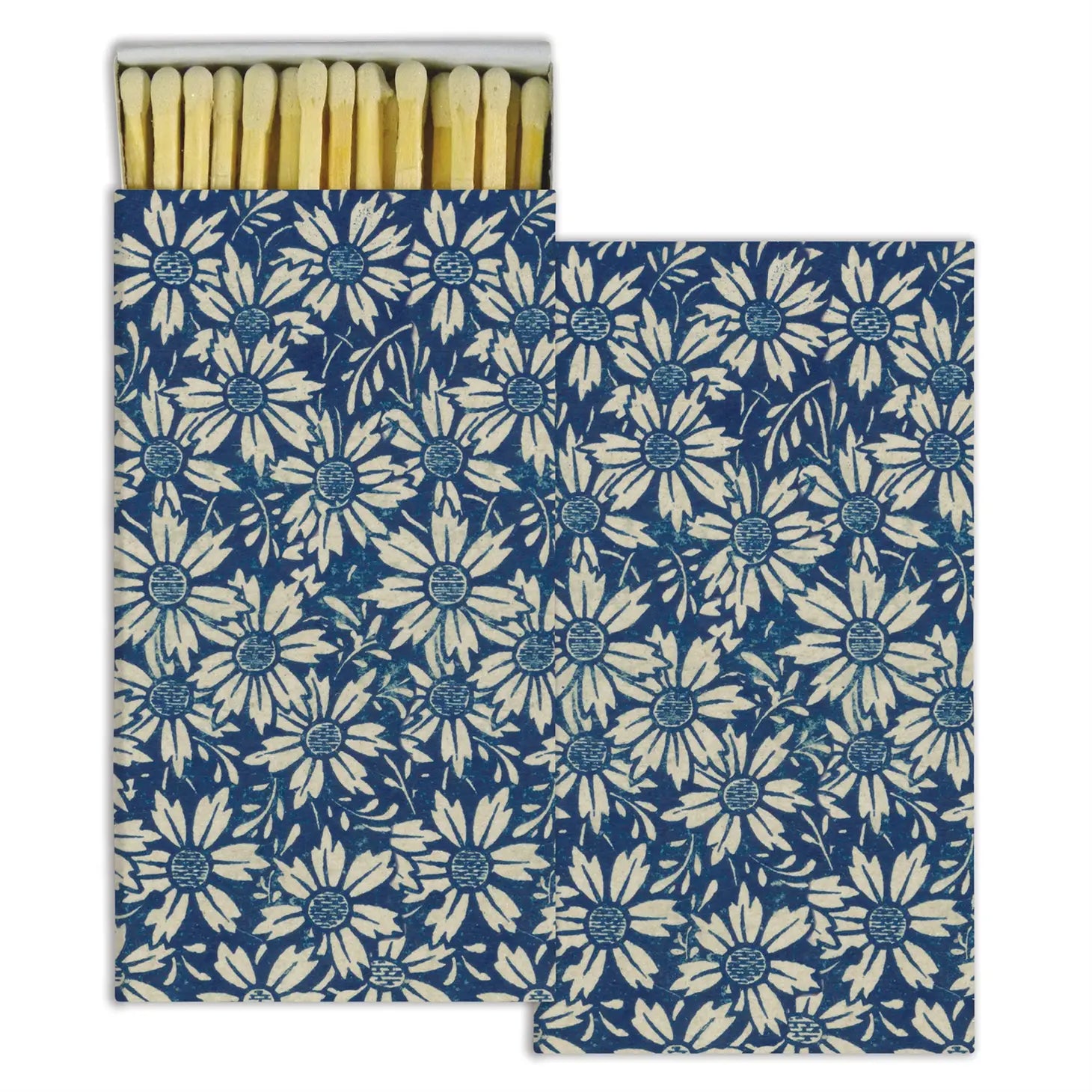 Blue Daisies Matchbox