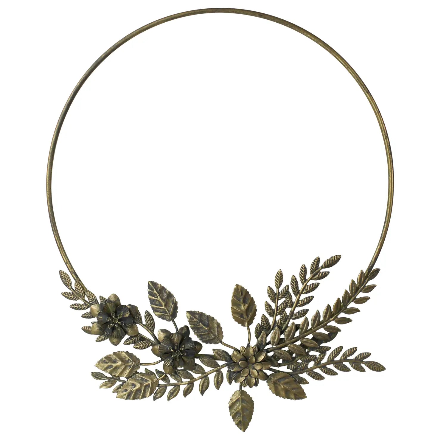 Iron Foliage Wreath