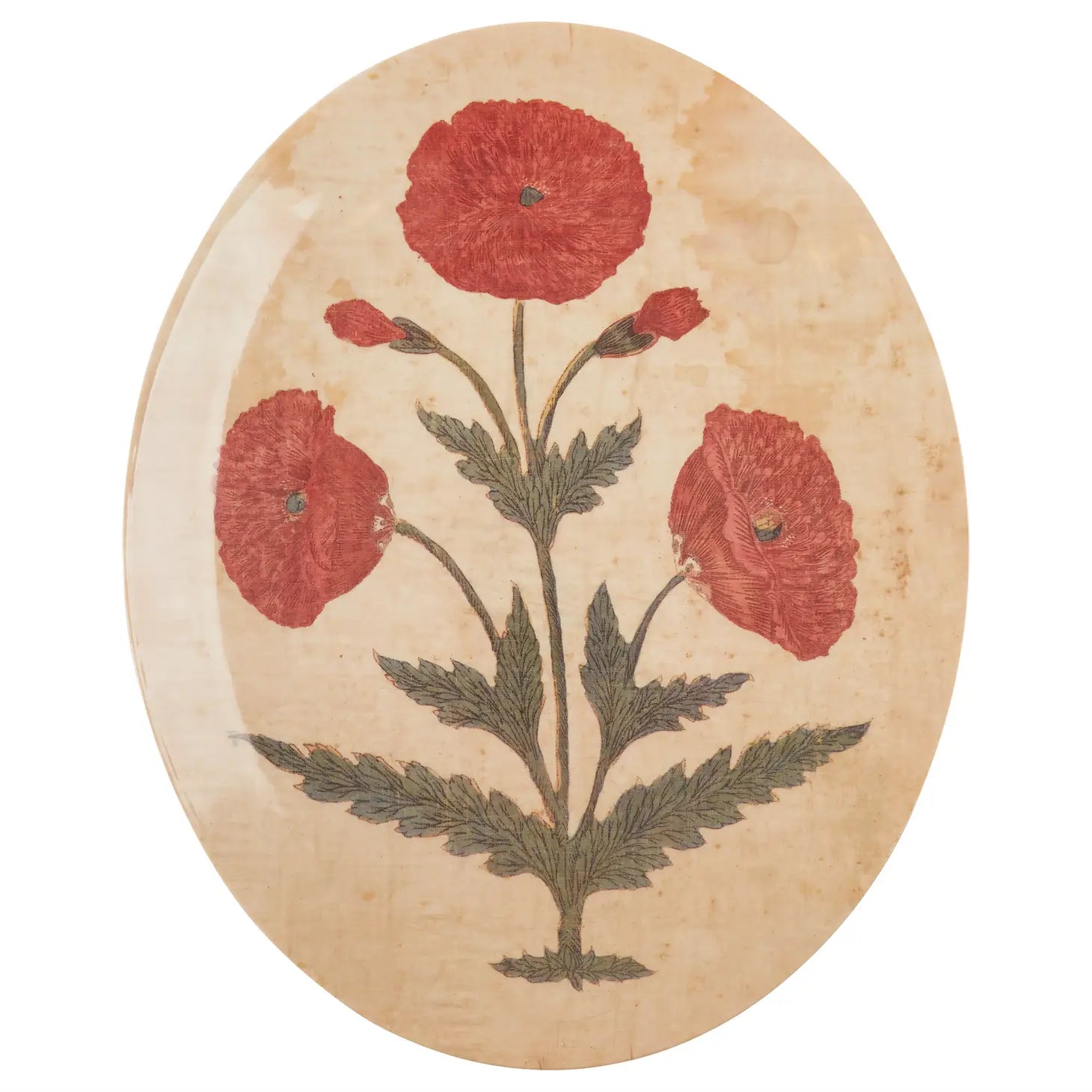 Mughal Oval Tray