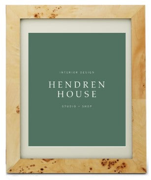 Burl Wood Frame