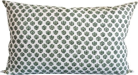 Green Devon Lumbar Pillow