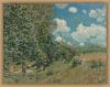 Blue Skies Landscape Artwork