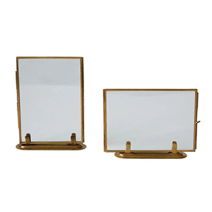 Brass and Glass Frame