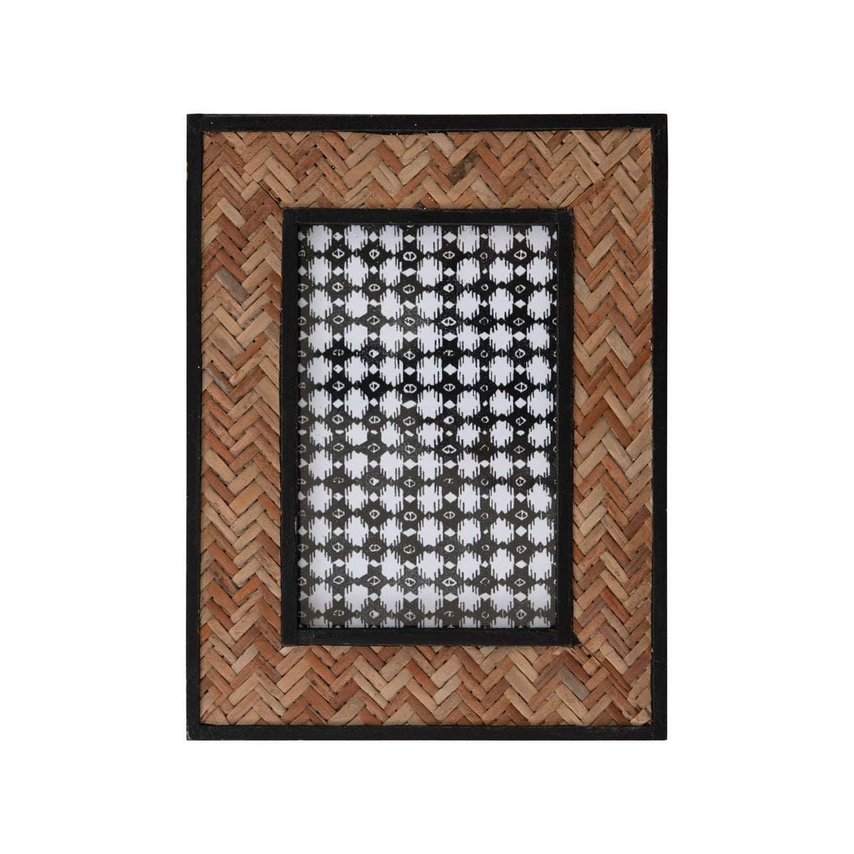 Woven Herringbone Frame HendrenHouse